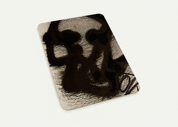 EQUATION III 1987 By Antoni Tapies Pack of 10 Post Cards | Antoni Tapies Post Cards | A6 (10.5 x 14.8 cm) - 4.1 x 5.8 inches