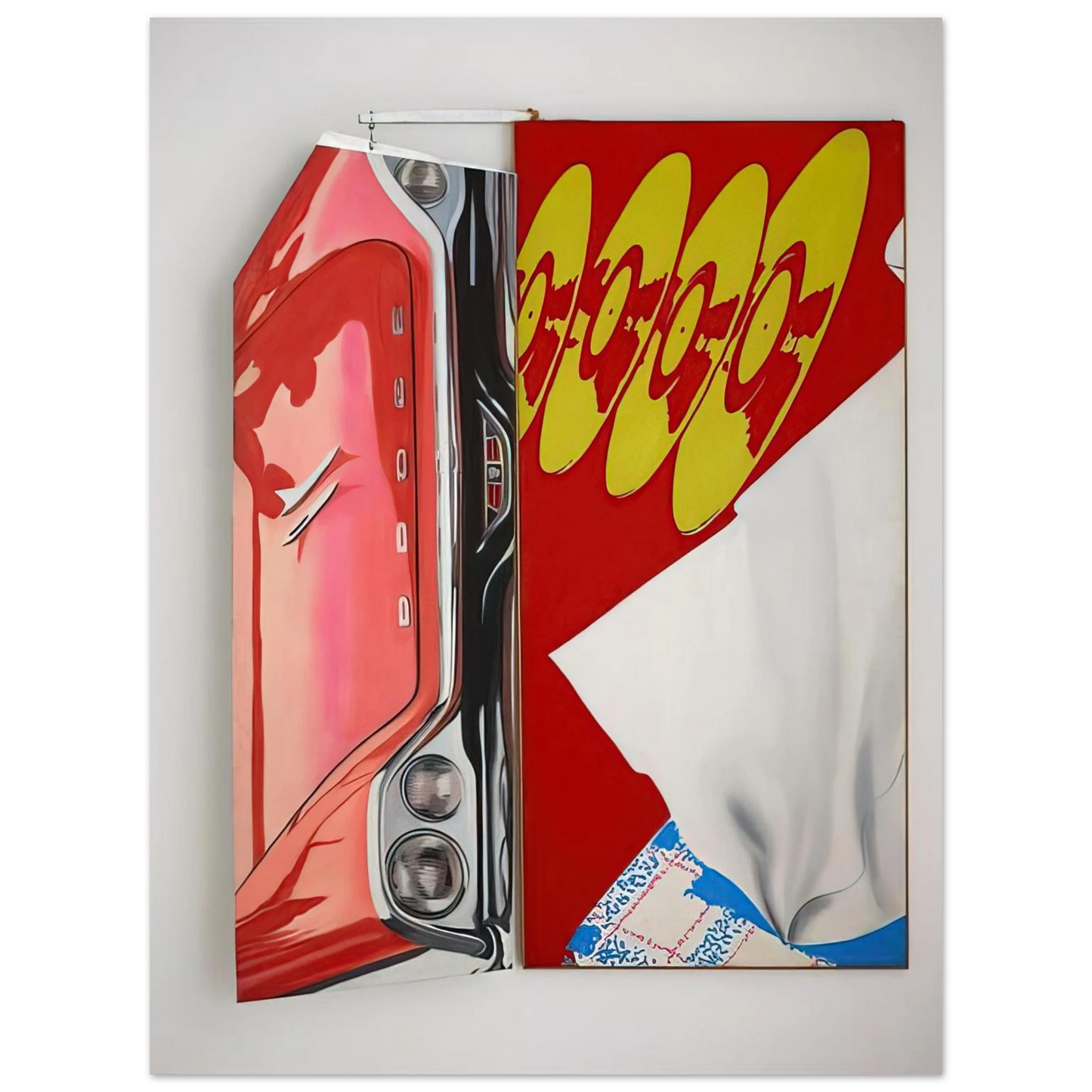 James Rosenquist - Disks 75x100 cm / 30x40inches Fine Art Poster