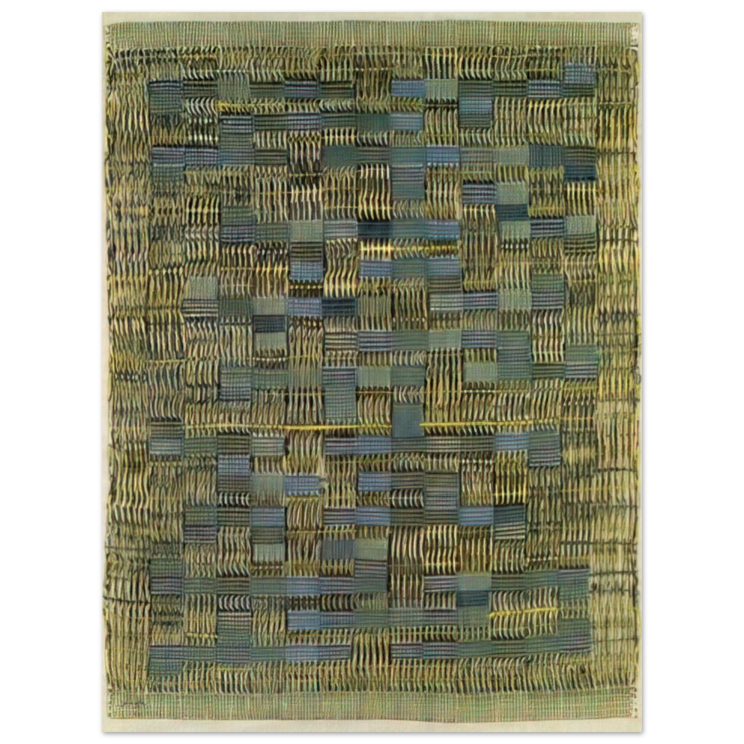 Anni Albers - TIKAL 1958 75x100 cm / 30x40inches Fine Art Poster