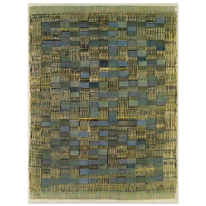 Anni Albers - TIKAL 1958 75x100 cm / 30x40inches Fine Art Poster