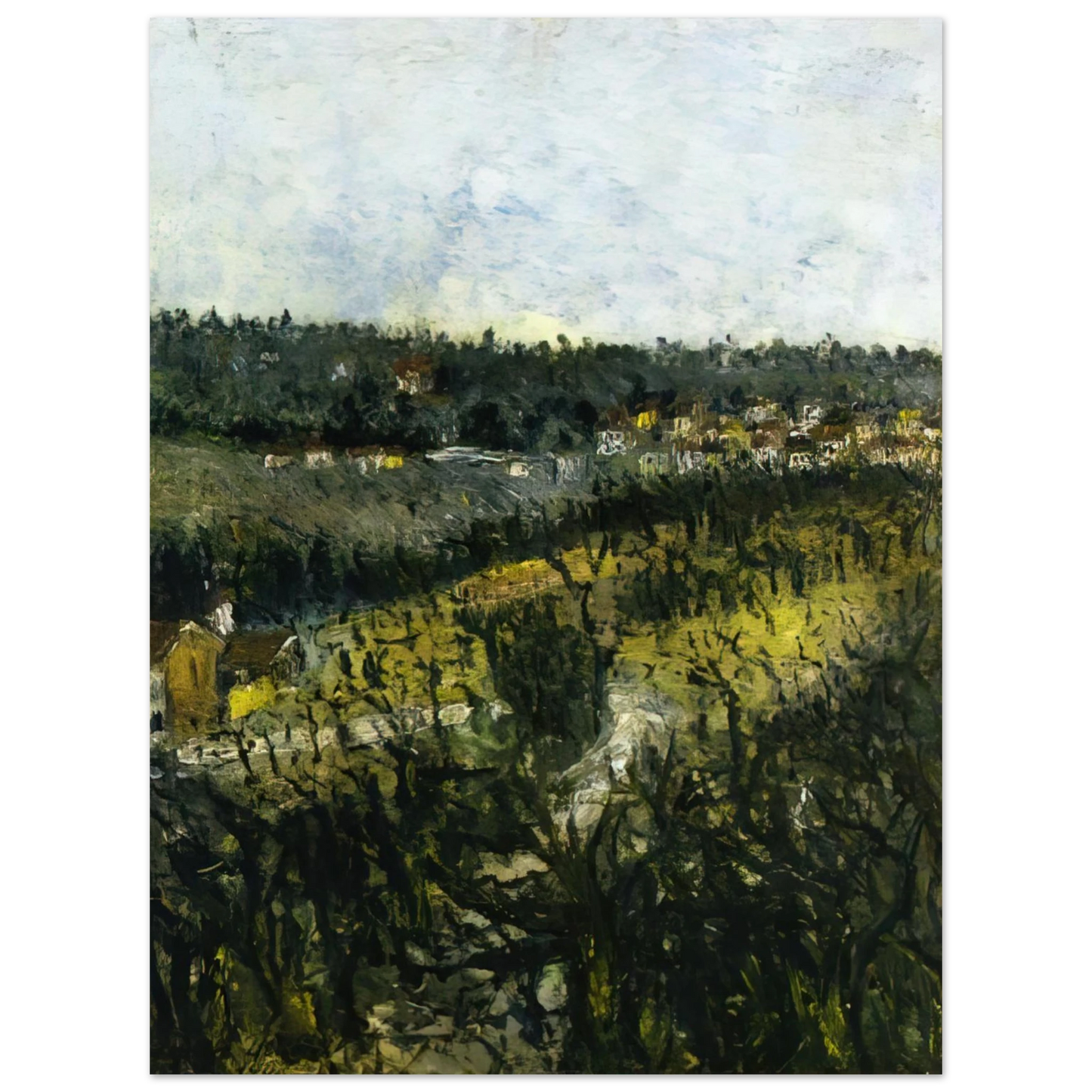 Maurice Utrillo - NEAR MONTMAGNY 75x100 cm / 30x40inches Fine Art Poster