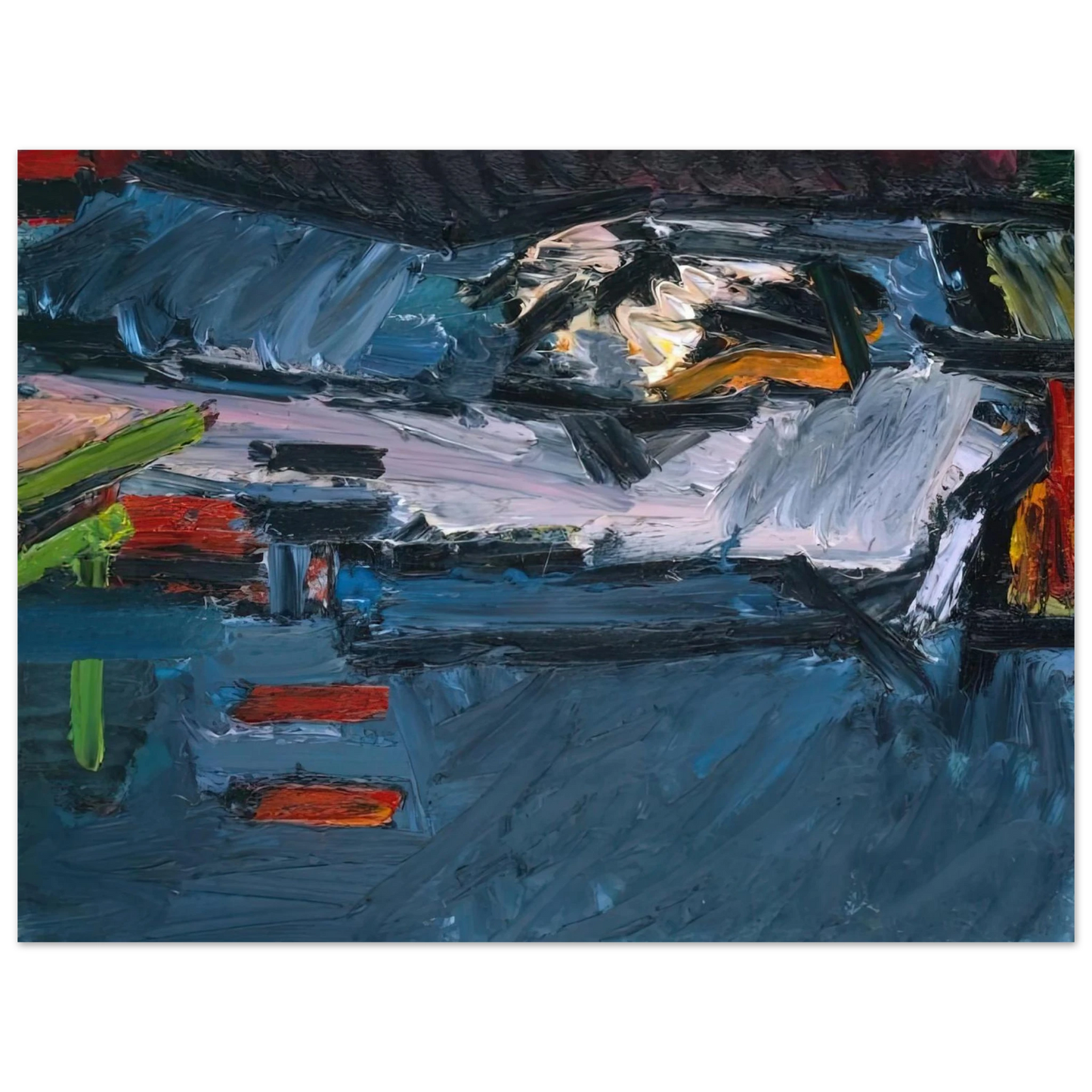 Frank Auerbach - FIGURE ON A BED 1970 75x100 cm / 30x40inches Fine Art Poster
