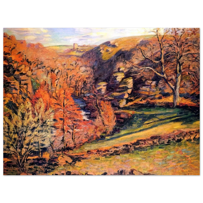 Armand Guillaumin - Madness Ravine, Crozant 75x100 cm / 30x40inches Fine Art Poster
