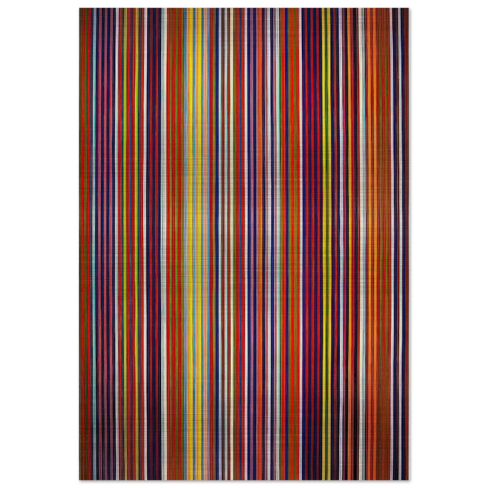 Untitled - 1964 - Gene Davis Brushed Aluminum Print - 70x100 cm / 28x40 inches | Gene Davis Aluminum Print | Gene Davis Prints