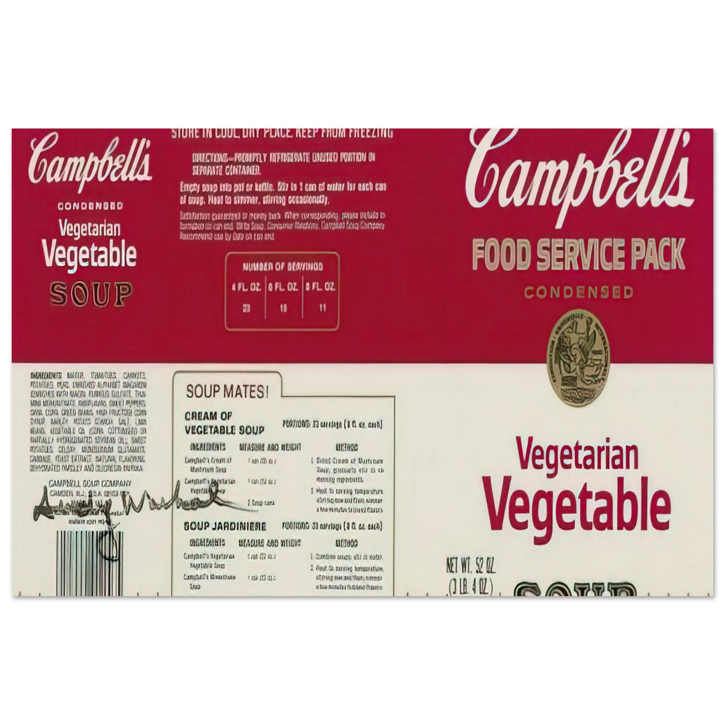 Andy Warhol - Campbell Soup Company Fine Art Poster