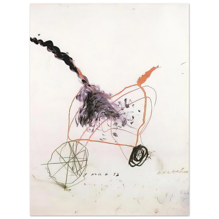 Cy Twombly - Anabasis 75x100 cm / 30x40inches Fine Art Poster