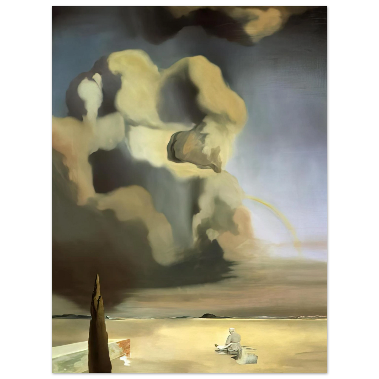 Salvador Dali - THE SPECTRE AND THE PHANTOM 75x100 cm / 30x40inches Fine Art Poster