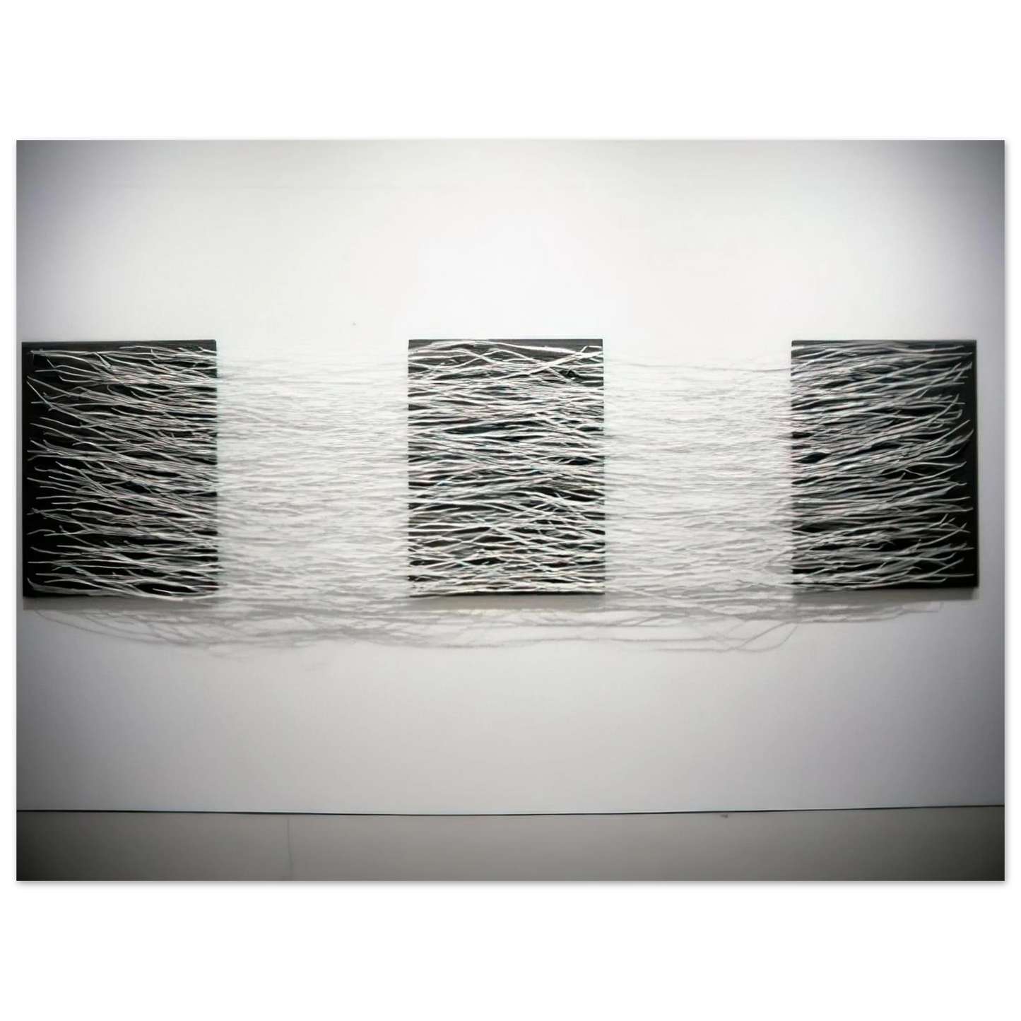 Eva Hesse - METRONOMIC IRREGULARITY II 1966 75x100 cm / 30x40inches Fine Art Poster