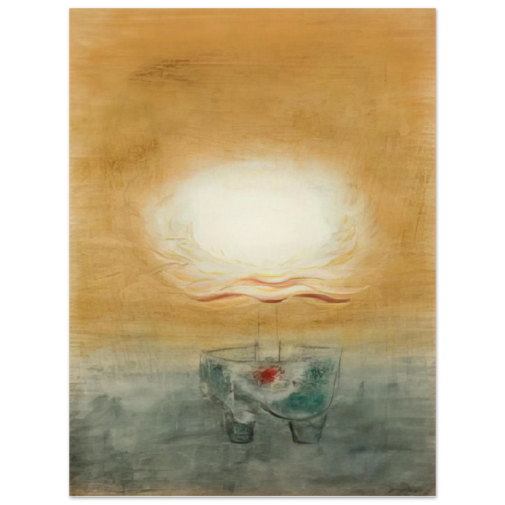 Morris Graves - Lotus - 1945 75x100 cm / 30x40inches Fine Art Poster