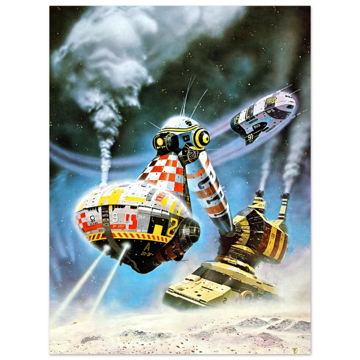 Chris Foss - Chris Foss 75x100 cm / 30x40inches Fine Art Poster