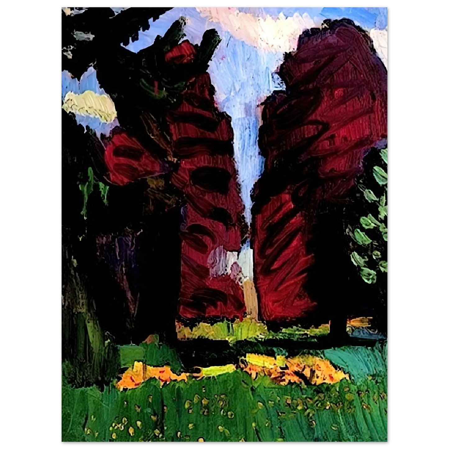 Henri Matisse - COPPER BEECHES 1901 75x100 cm / 30x40inches Fine Art Poster