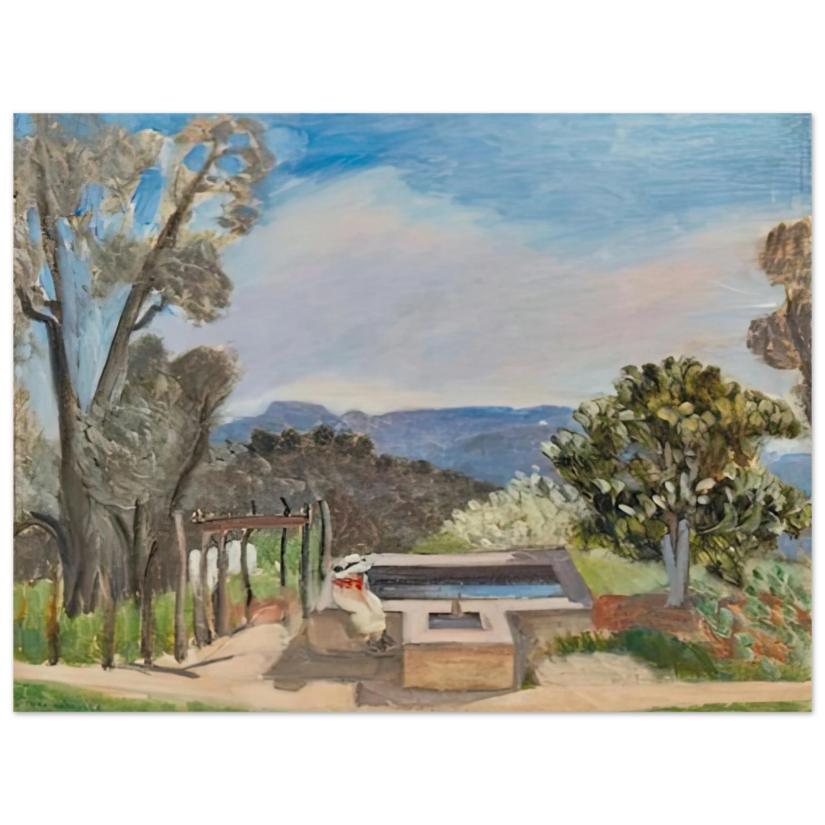 Henri Matisse - LE VIVIER PAYSAGE DE PROVENCE 1923 75x100 cm / 30x40inches Fine Art Poster