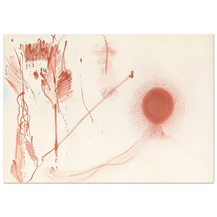 Helen Frankenthaler - Towards a New Climate, 1957- Wall Art - 30x40 cm / 12x16 inches - Fine Art Poster-canvas - -