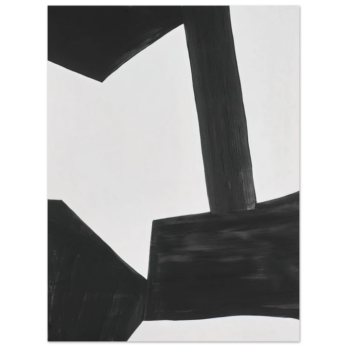 Doug Ohlson - Black and White Form - 1962 75x100 cm / 30x40inches Fine Art Poster