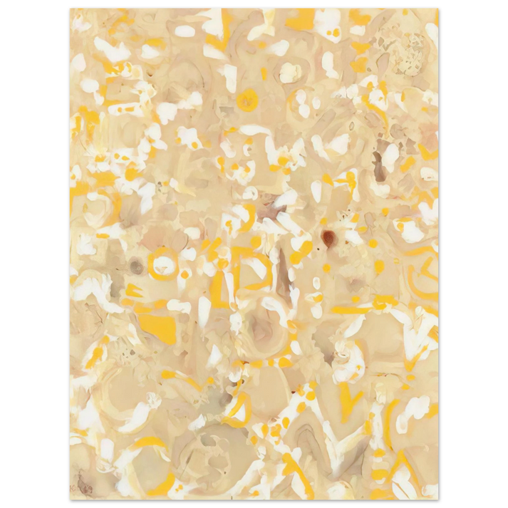 Lee Krasner - Hieroglyphs No. 12 75x100 cm / 30x40inches Fine Art Poster