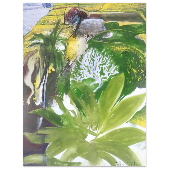 Brett Whiteley - Bali - figurative 75x100 cm / 30x40inches Fine Art Poster