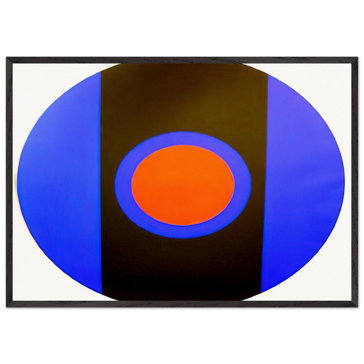 Socrates - 1962 - Alexander Liberman 70x100 cm / 28x40 inches Framed Art Print – Black Wooden Frame