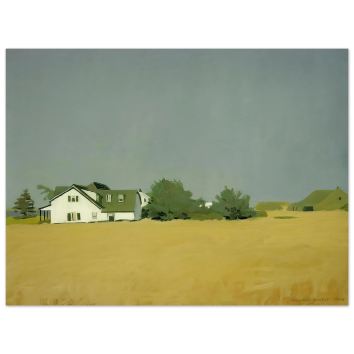Fairfield Porter - WHEAT 1960 75x100 cm / 30x40inches Fine Art Poster