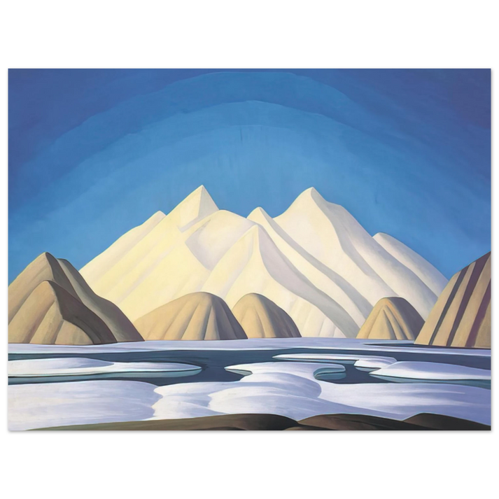 Lawren Harris - Baffin Island - 1931 75x100 cm / 30x40inches Fine Art Poster