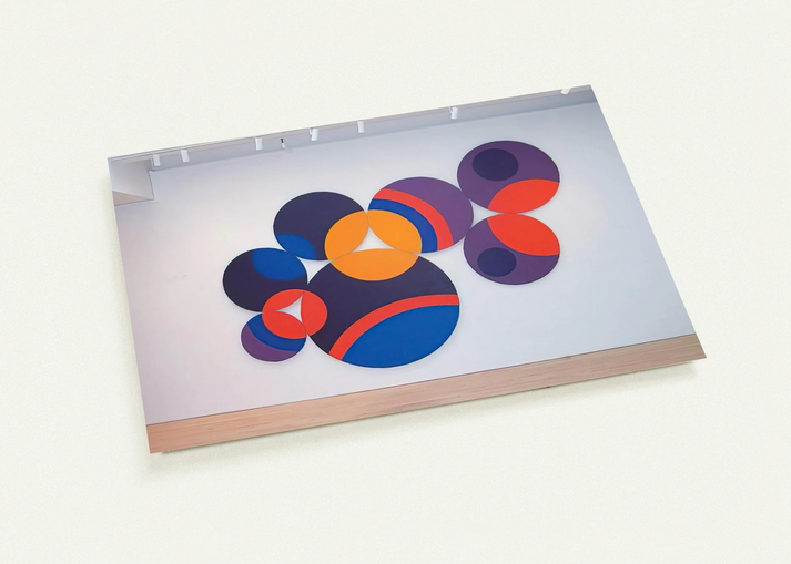 Constellation Twelve Circles - 1969 By Leon Polk Smith Pack of 10 Post Cards | Leon Polk Smith Post Cards | A6 (10.5 x 14.8 cm) - 4.1 x 5.8 inches