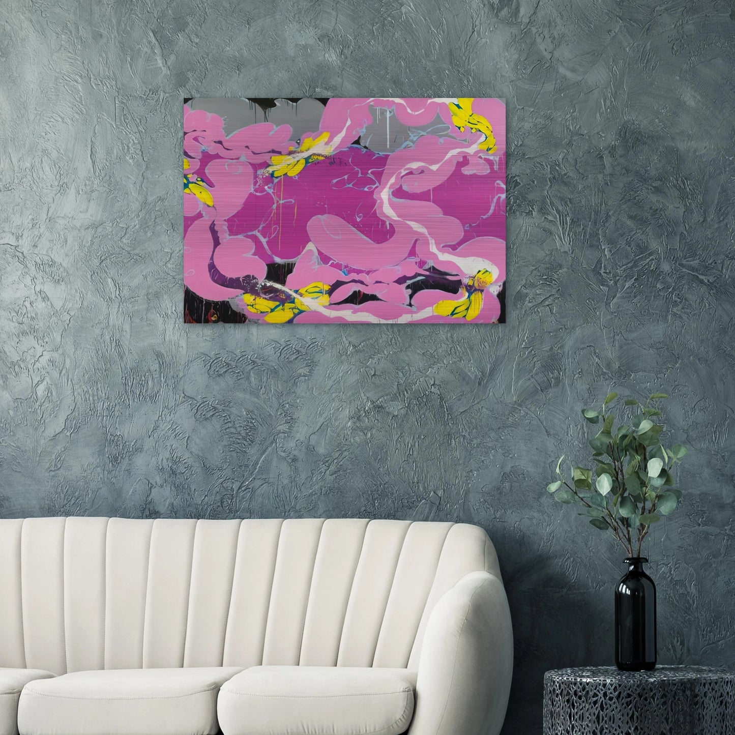 Russian Easter - 1979 - Norman Bluhm Brushed Aluminum Print - 70x100 cm / 28x40 inches | Norman Bluhm Aluminum Print | Norman Bluhm Prints
