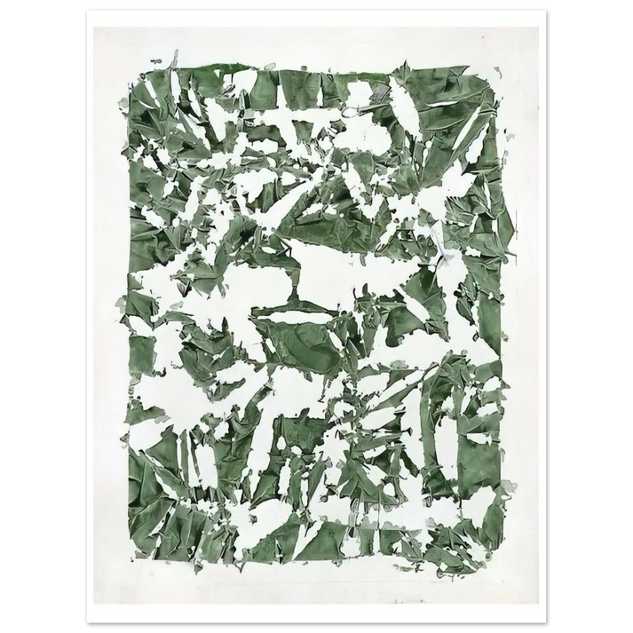 Simon Hantai - Tabula - 1980 75x100 cm / 30x40inches Fine Art Poster