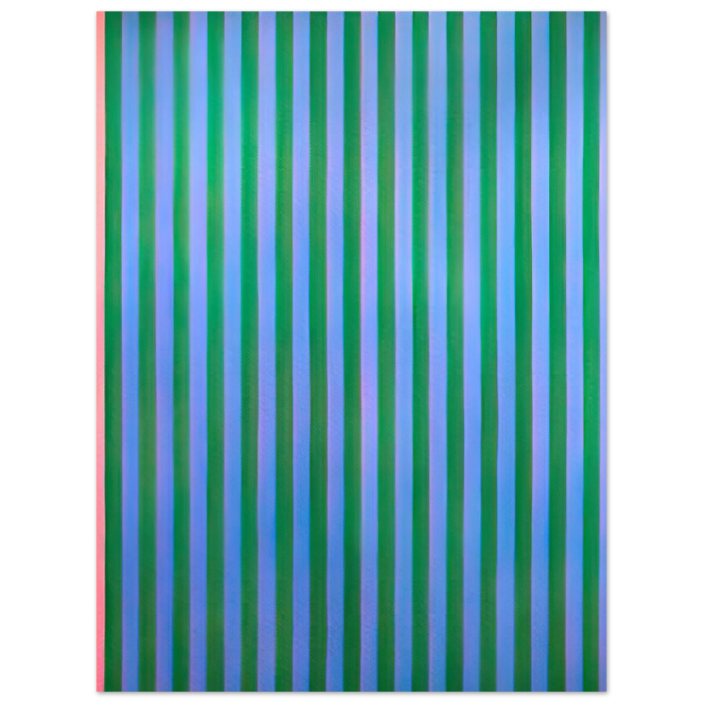 Gene Davis - Pink Stripe - 1960 75x100 cm / 30x40inches Fine Art Poster