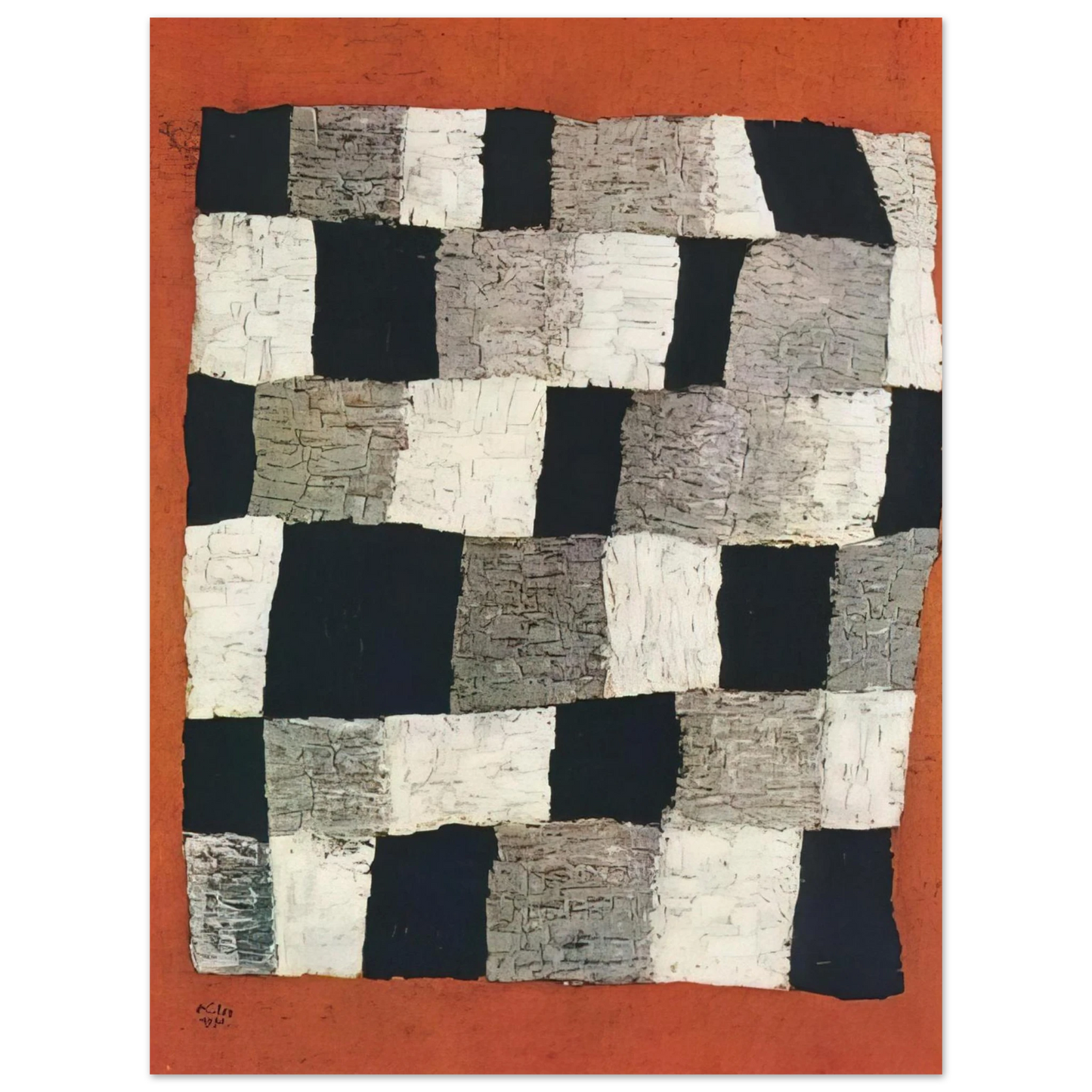 Paul Klee - RHYTHMIC RYTHMICAL 1930 75x100 cm / 30x40inches Fine Art Poster
