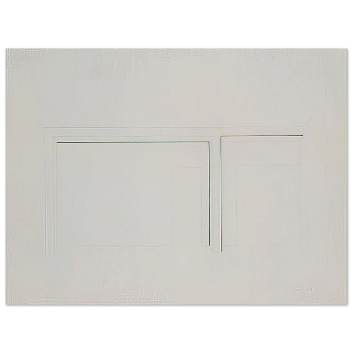 Fred Sandback - Untitled - 1983 75x100 cm / 30x40inches Fine Art Poster