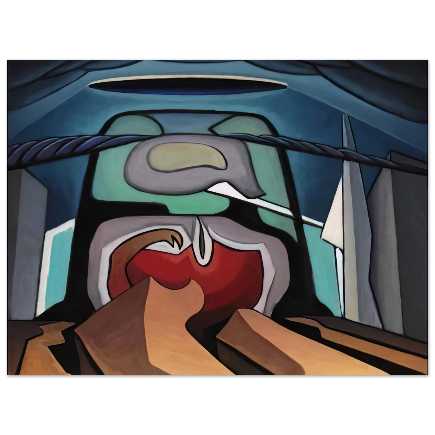 Lawren Harris - LSH 21 - 1942 75x100 cm / 30x40inches Fine Art Poster