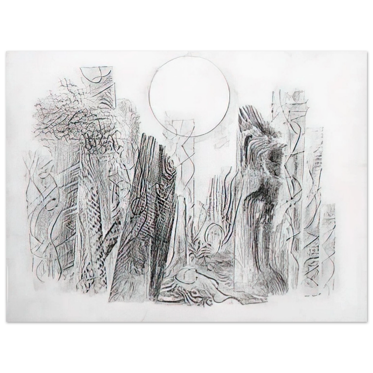 Max Ernst - Petrified Forest 75x100 cm / 30x40inches Fine Art Poster