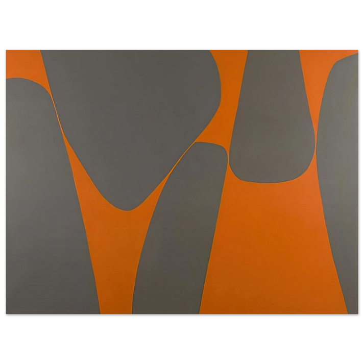 Lorser Feitelson - Magical Space Forms - 1962 75x100 cm / 30x40inches Fine Art Poster