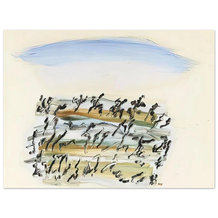 Henri Michaux - UNTITLED 4 75x100 cm / 30x40inches Fine Art Poster
