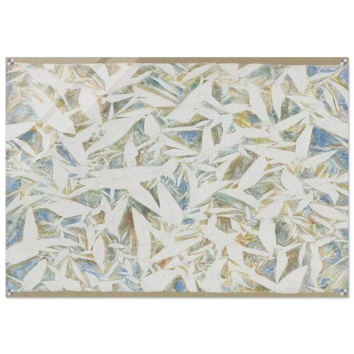Untitled - 1971 - Simon Hantai Acrylic Print - 70x100 cm / 28x40″ inches