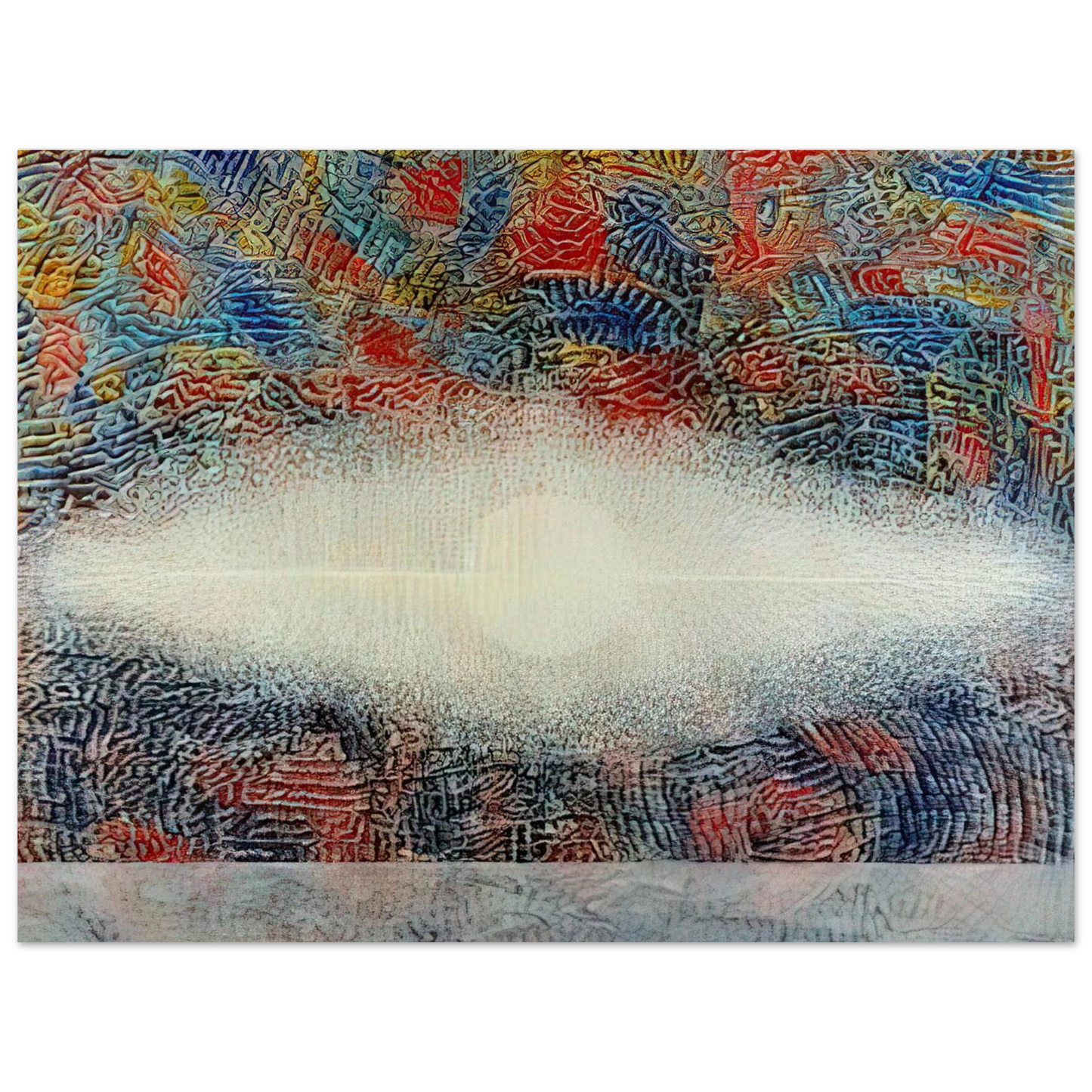 Jimmy Ernst - Mombosa - 1975 75x100 cm / 30x40inches Fine Art Poster