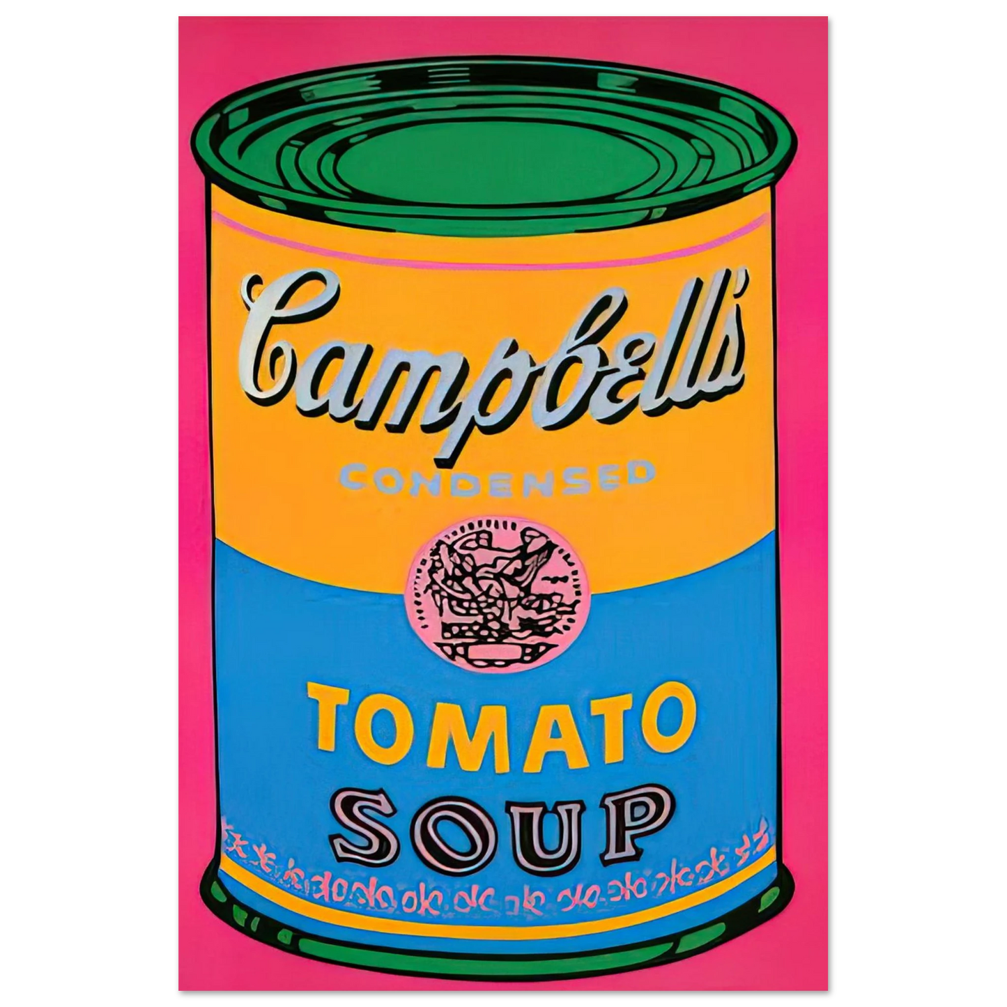 Andy Warhol - Campbell's Soup Can Fine Art Poster