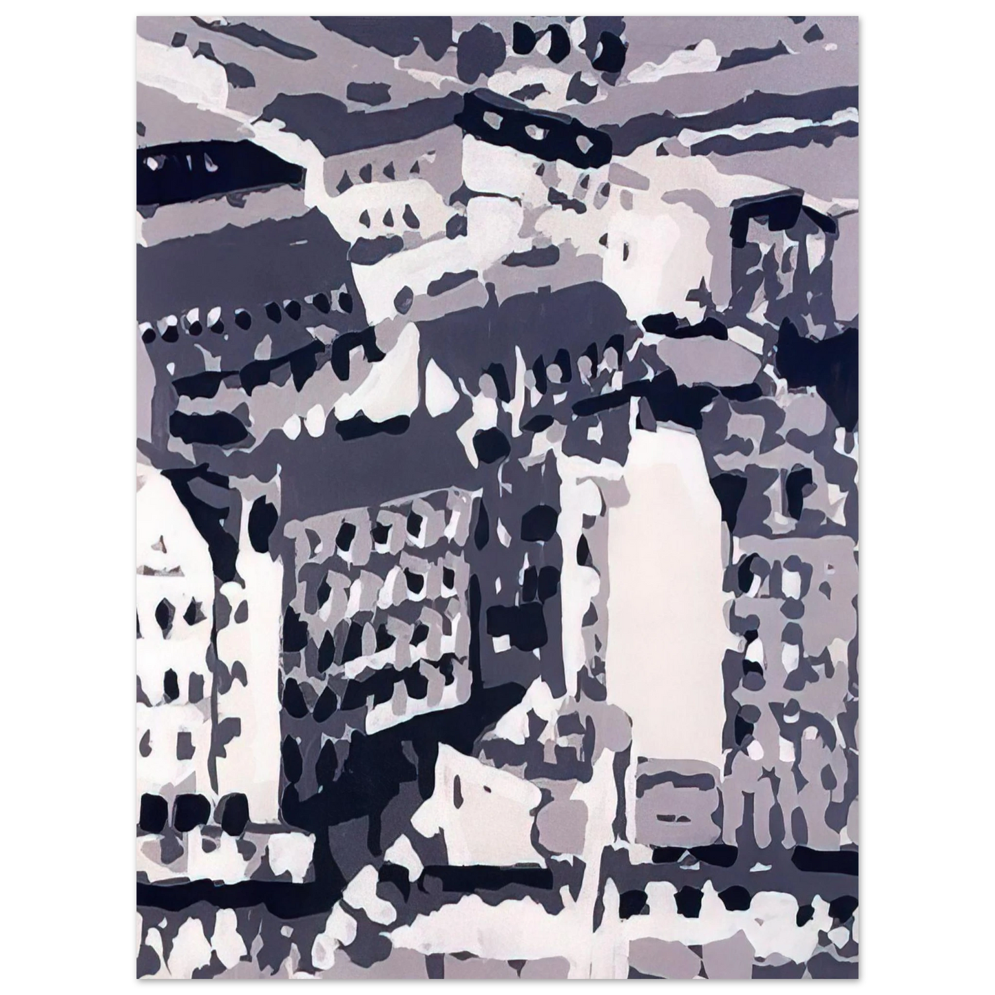 Gerhard Richter - TOWNSCAPE 1969 2 75x100 cm / 30x40inches Fine Art Poster