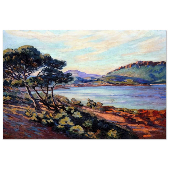 Agay Bay - 1910 - Armand Guillaumin Art Prints - 100x150 cm / 40x60″ inches | Armand Guillaumin Poster | Armand Guillaumin Prints