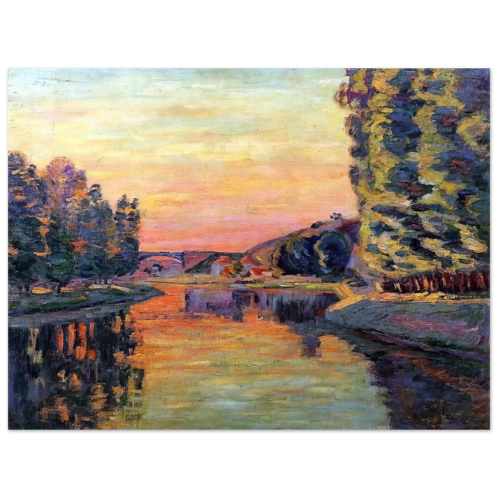 Armand Guillaumin - Moret - 1902 75x100 cm / 30x40inches Fine Art Poster