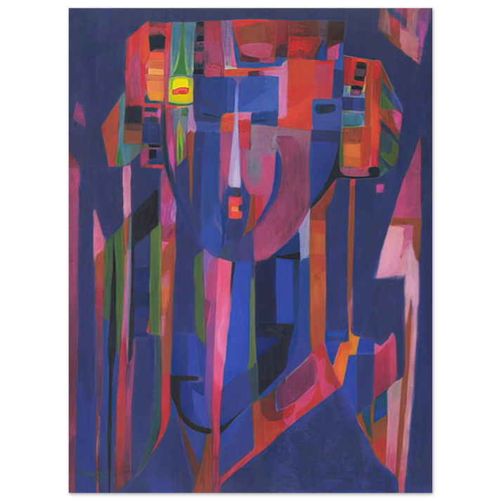 Alfred Manessier - Figure of Piety - 1945 75x100 cm / 30x40inches Fine Art Poster