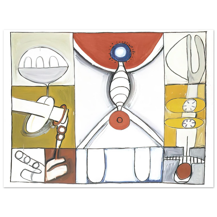 Eva Hesse - UNTITLED 1965 2 75x100 cm / 30x40inches Fine Art Poster