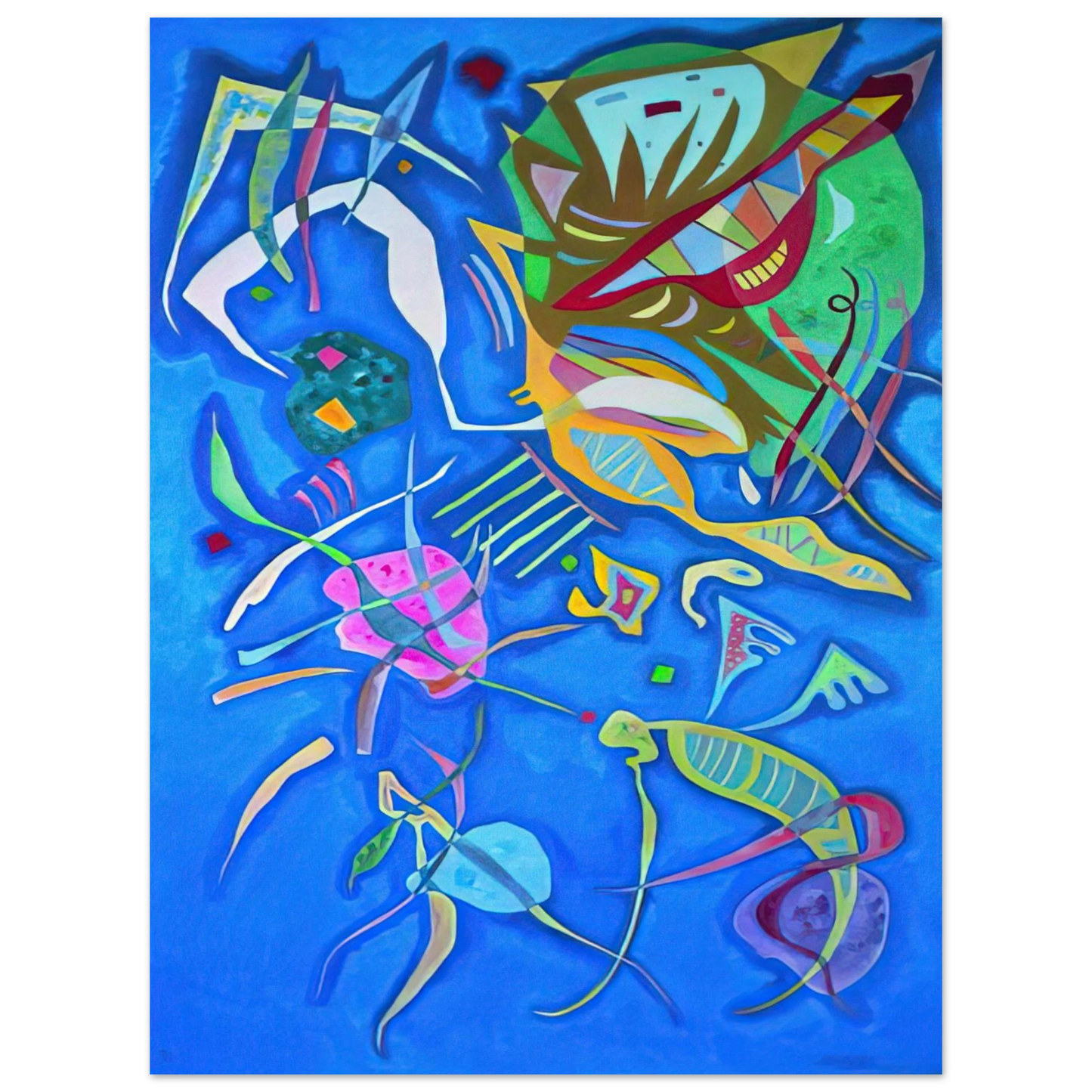 Wassily Kandinsky - GROUPING 1937 75x100 cm / 30x40inches Fine Art Poster
