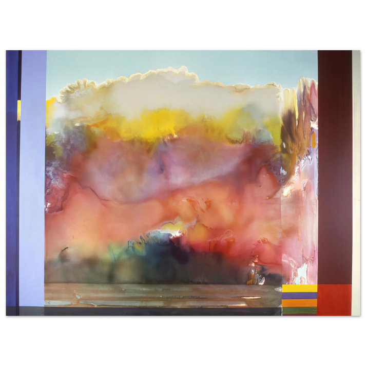 Ronnie Landfield - Rite of Spring - 1985 75x100 cm / 30x40inches Fine Art Poster