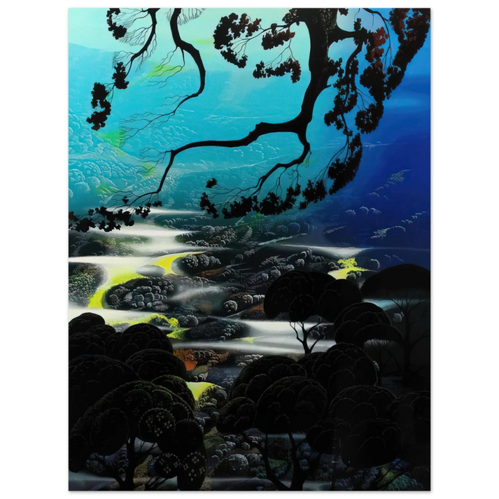 Eyvind Earle - Days End 75x100 cm / 30x40inches Fine Art Poster