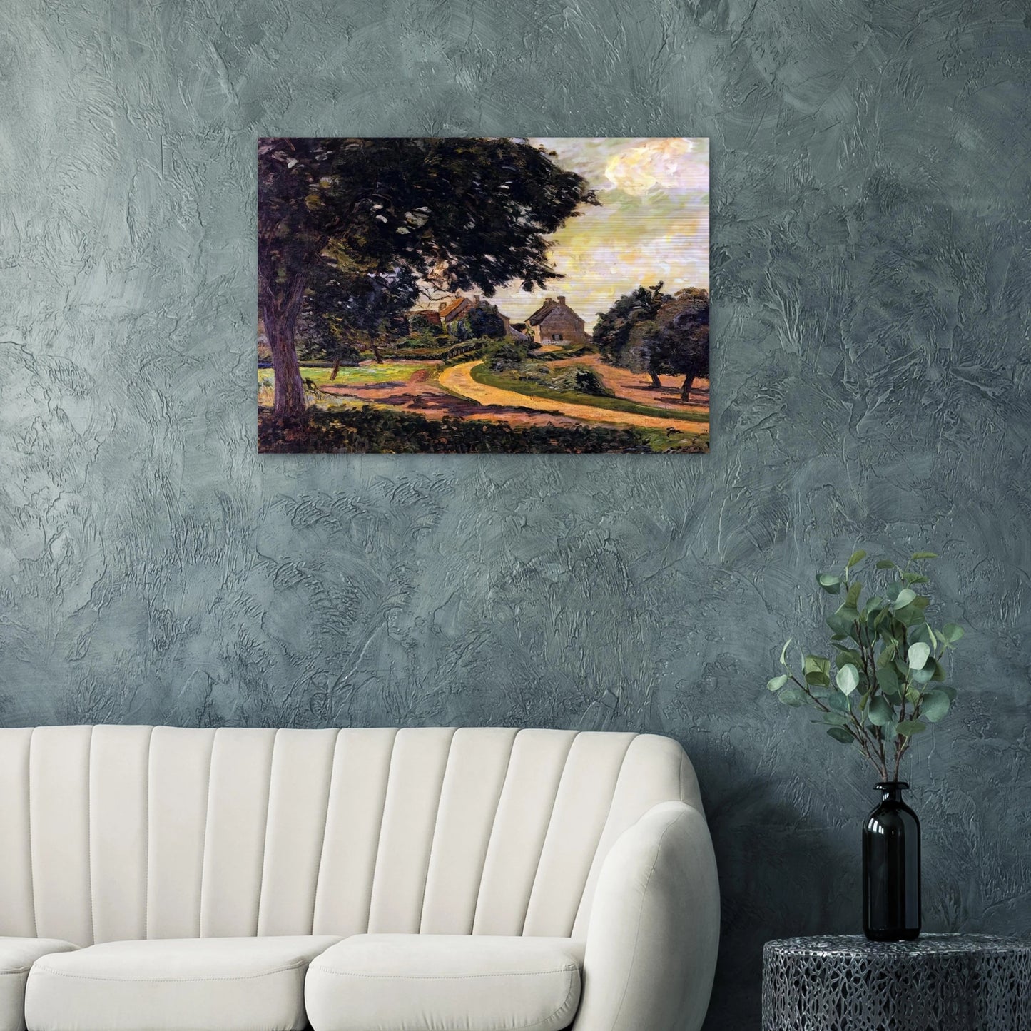 Après la pluie - 1885 - Armand Guillaumin Brushed Aluminum Print - 70x100 cm / 28x40 inches | Armand Guillaumin Aluminum Print | Armand Guillaumin Prints