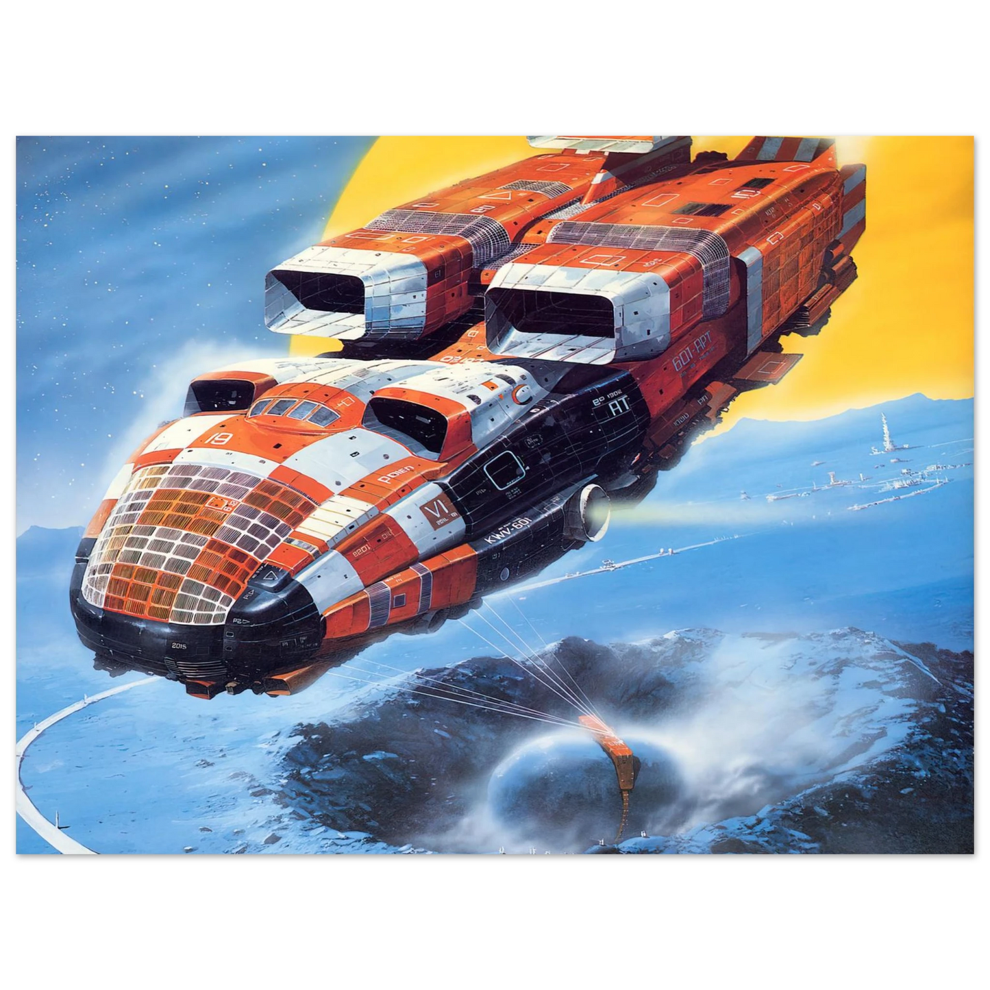 Chris Foss - Chris Foss 75x100 cm / 30x40inches Fine Art Poster