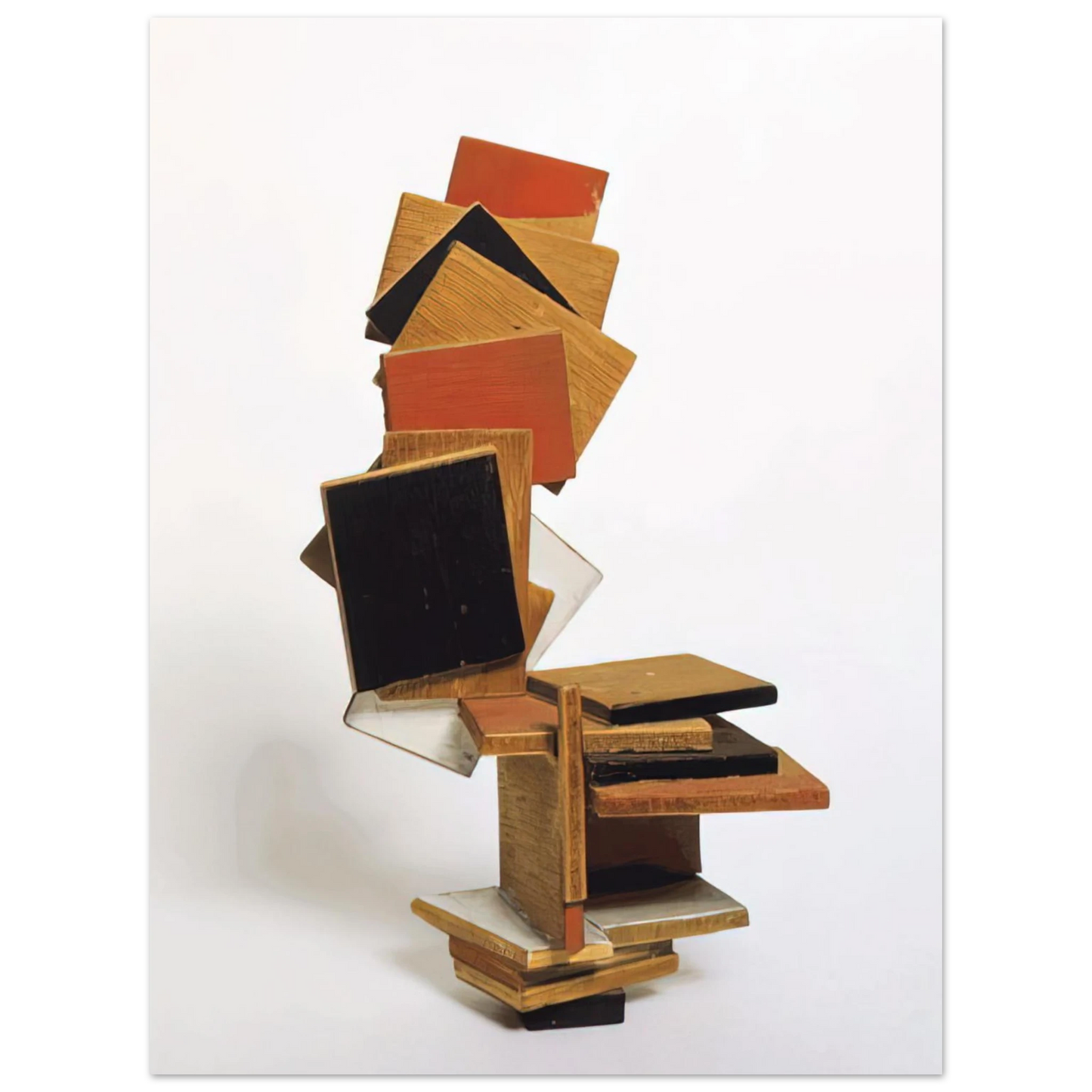 Esteban Vicente - DIVERTIMENTO 1995 75x100 cm / 30x40inches Fine Art Poster