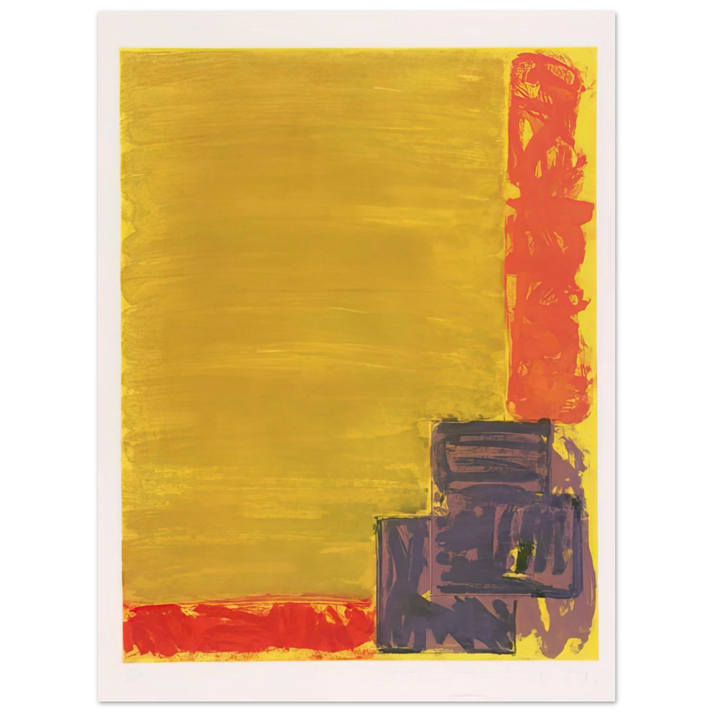 John Hoyland - View - 1979 75x100 cm / 30x40inches Fine Art Poster