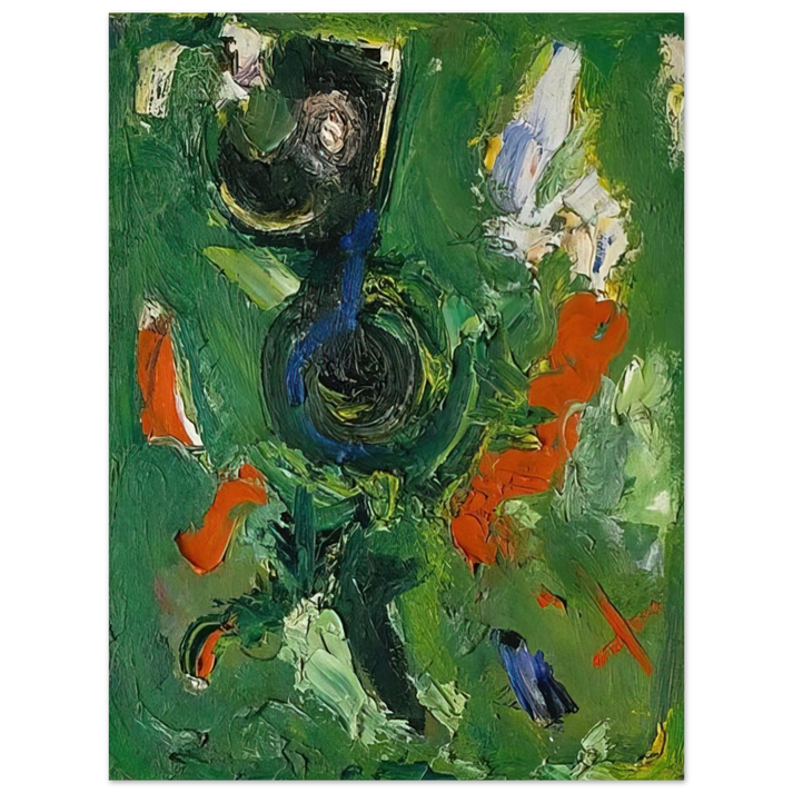 Hans Hofmann - Composition, No.V 75x100 cm / 30x40inches Fine Art Poster