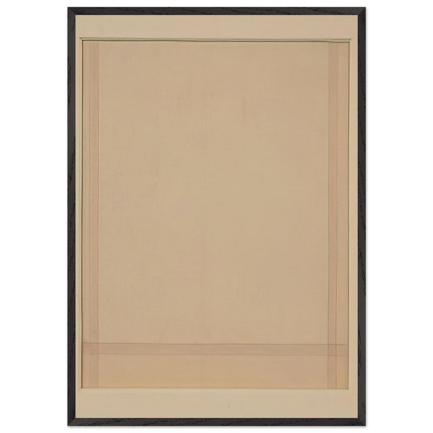 Spazio Luce - 1965 - Antonio Calderara 70x100 cm / 28x40 inches Framed Art Print – Black Wooden Frame